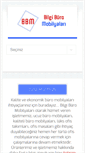Mobile Screenshot of bilgiburomobilyalari.com