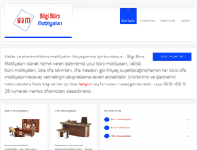 Tablet Screenshot of bilgiburomobilyalari.com